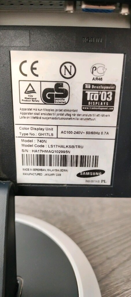 Samsung SyncMaster 740N Monitör - 2
