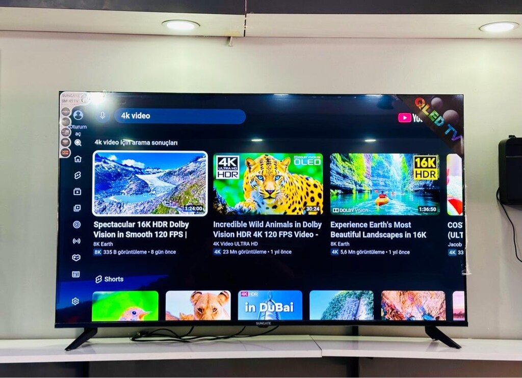 KANPANYA-SUNGATE 165 EKRAN 4K ANDROİD LED TV-SIFIR - 2