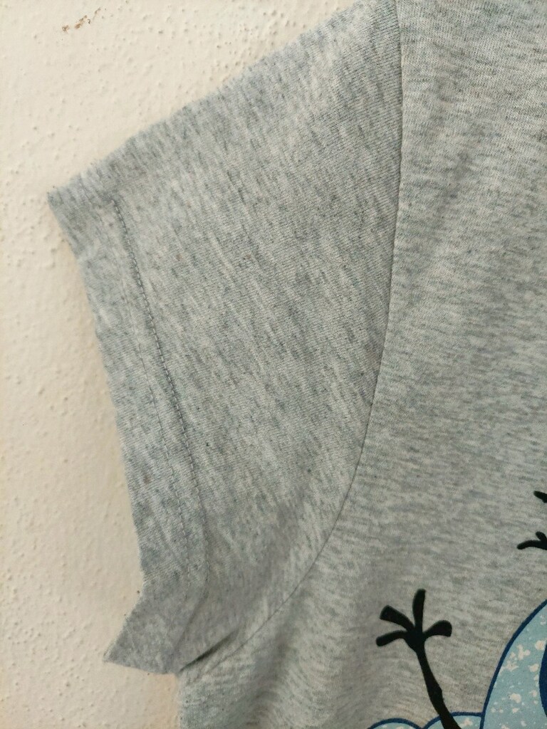 OLAF baskılı Oversize kadın tshirt - 4