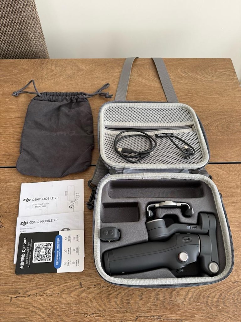 DJI Osmo Mobile 7P Akıllı Telefon Gimbalı + Sert Taşıma Çantası