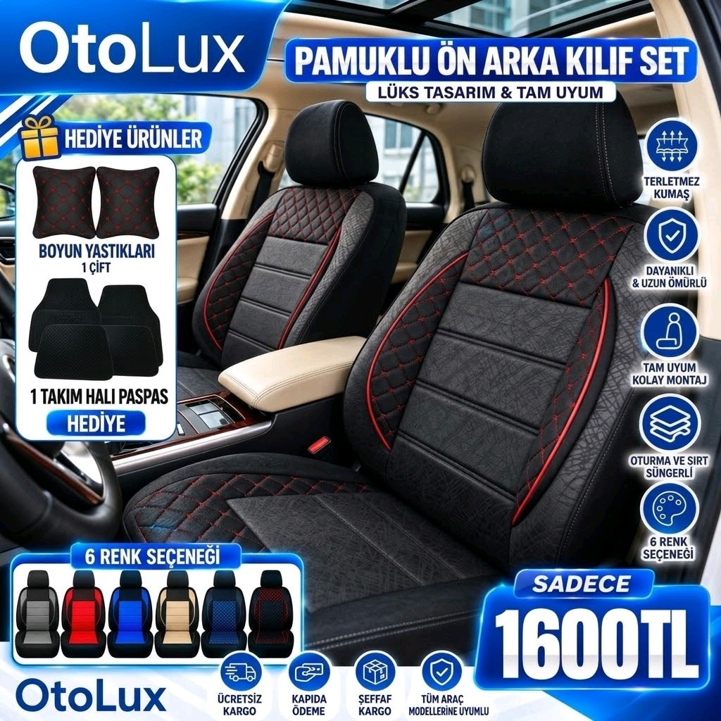 Oto Koltuk Kılıfı - Oto Branda - 3