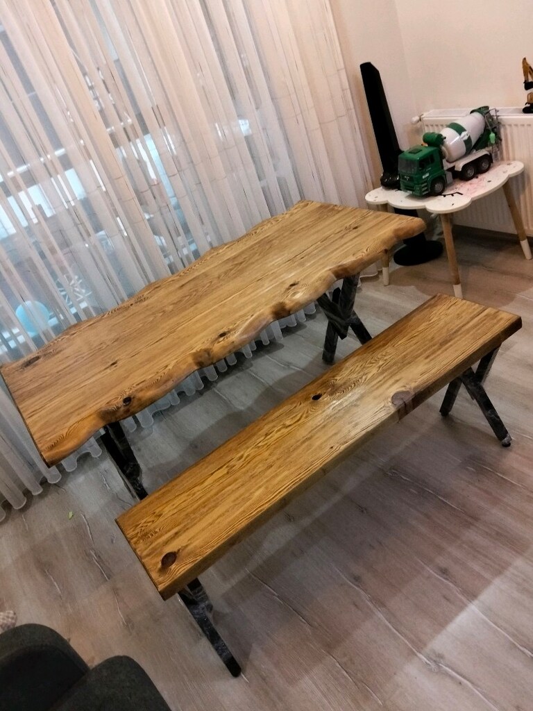 AĞAÇ AHŞAP MASA - 3