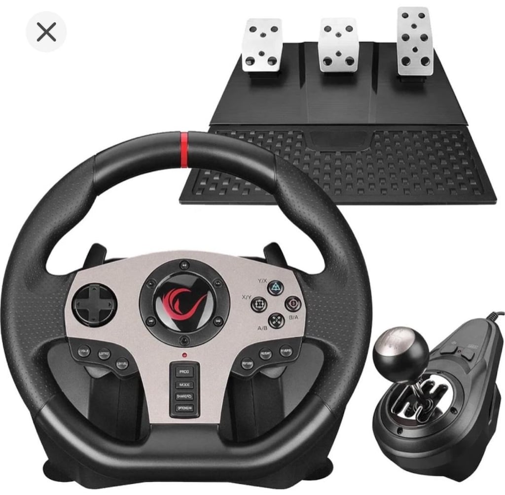 Rampage Cyclops CY34R180 /Rampage V902 Oyuncu Direksiyon Pc 3 Pedallı