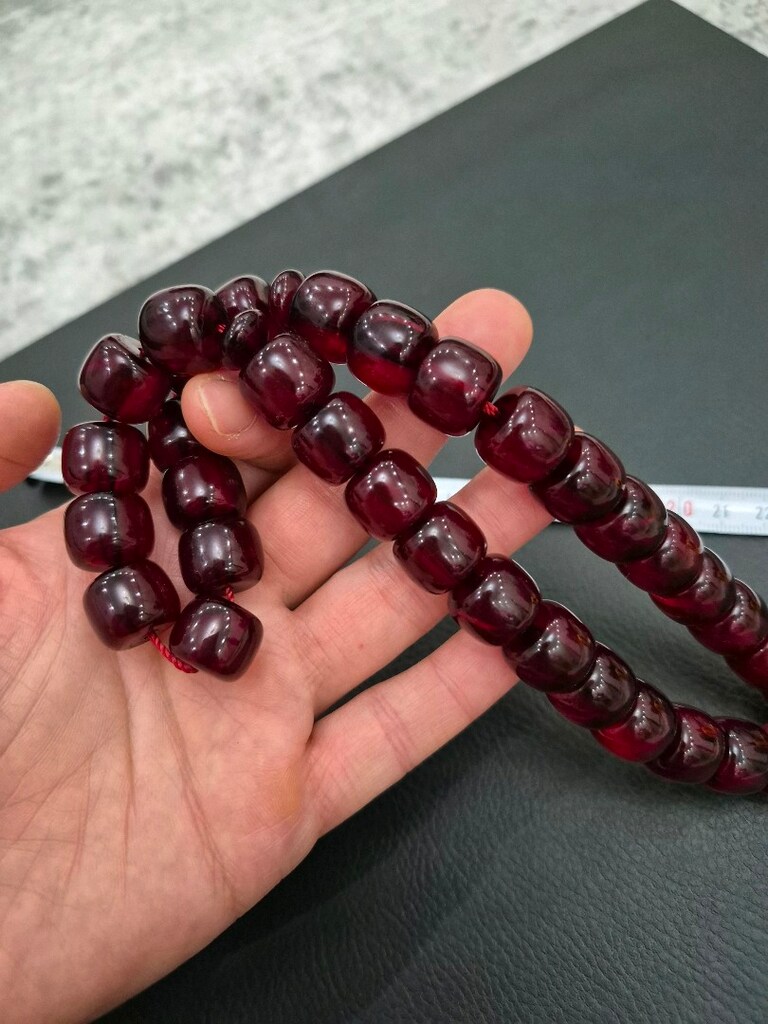 iri boy sıkma kehribar tesbih - 4