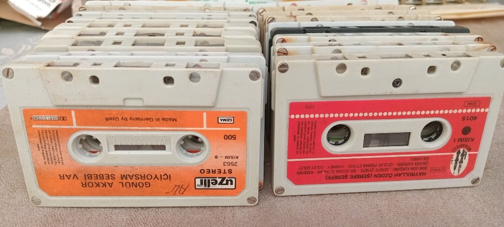 18 ADET ALMAN BASKI TÜRKÇE KASET - 10