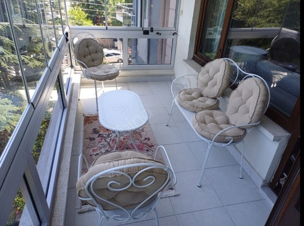 Ferforje Sandalye Sehpa (Balkon/Teras/Bahçe Oturma Takımı) - 2