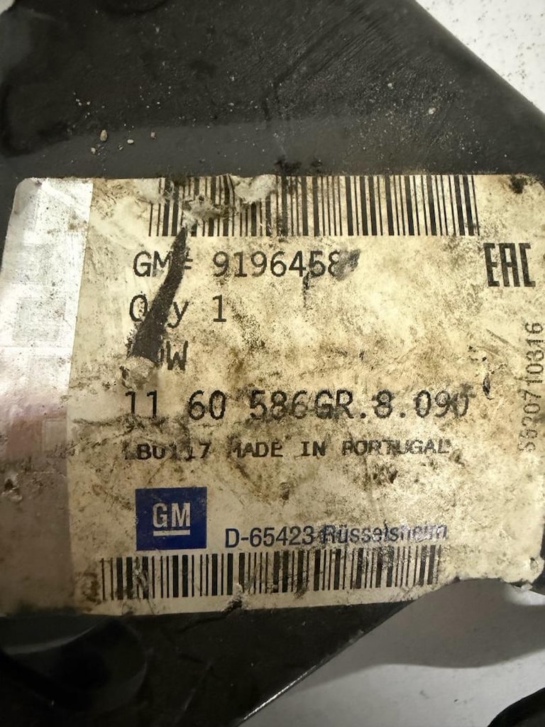 Opel Corsa C Tigra B Motor Kaput Menteşesi Sol GM Orijinal 9196458 - 1 - 3