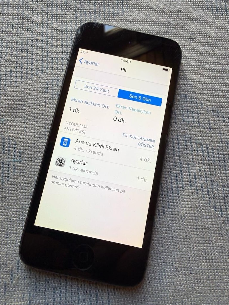iPod touch (6. Nesil) iPod touch Kapasite 64 GB Çıkış Yılı: 2015 - 3