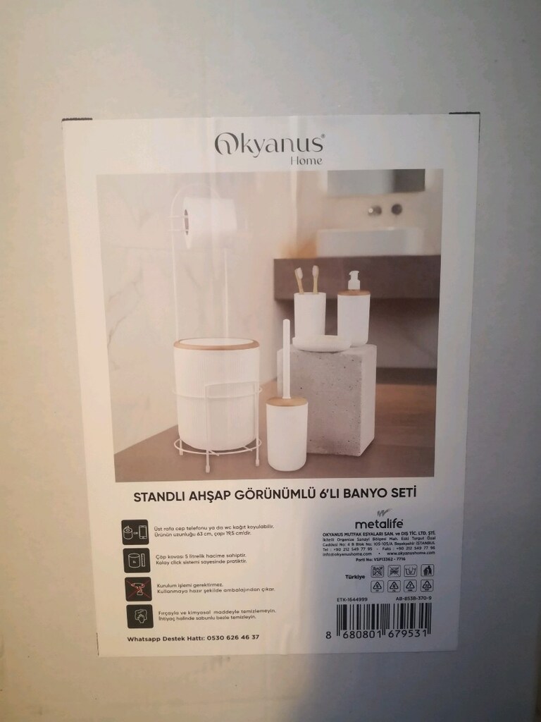 Standlı banyo seti - 3