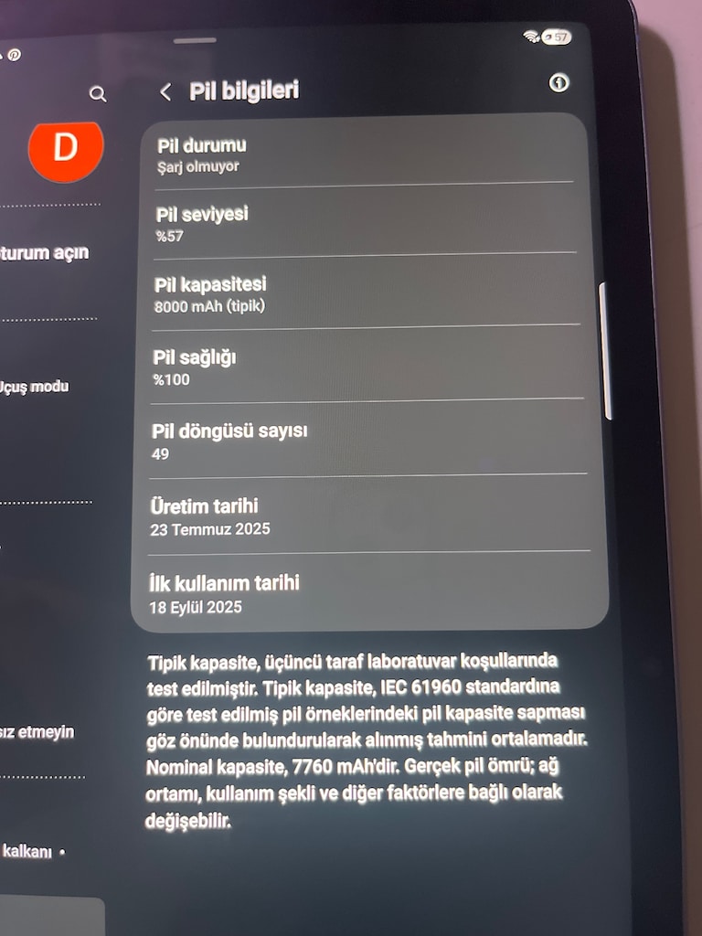 Samsung Galaxy S10 Fe tablet - 3