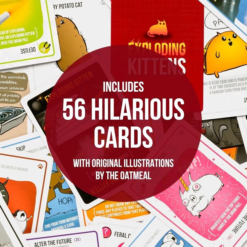 Exploding Kittens Kart Oyunu- Orijinal Sürüm - 7