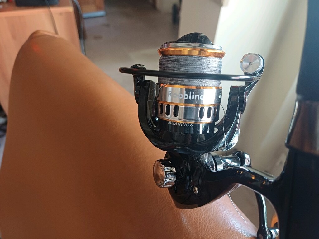 2.70 15.50gr atarlı spin olta takım 2000lik sıfır makina misina sarılı - 5