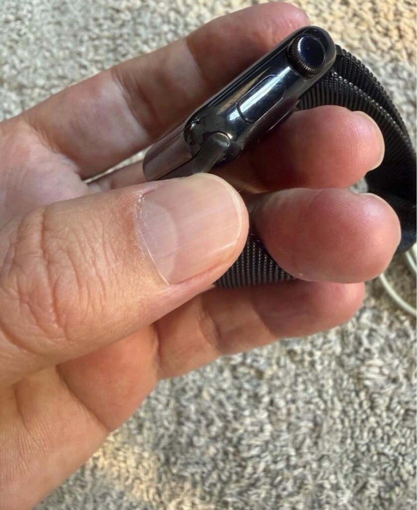 Apple Watch orijinal siyah çelik kasa - 3