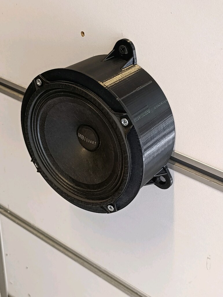 65mm derinlik 13cm hoparlör kabini pandizot üstü montaj 150*117*65mm 2 - 4