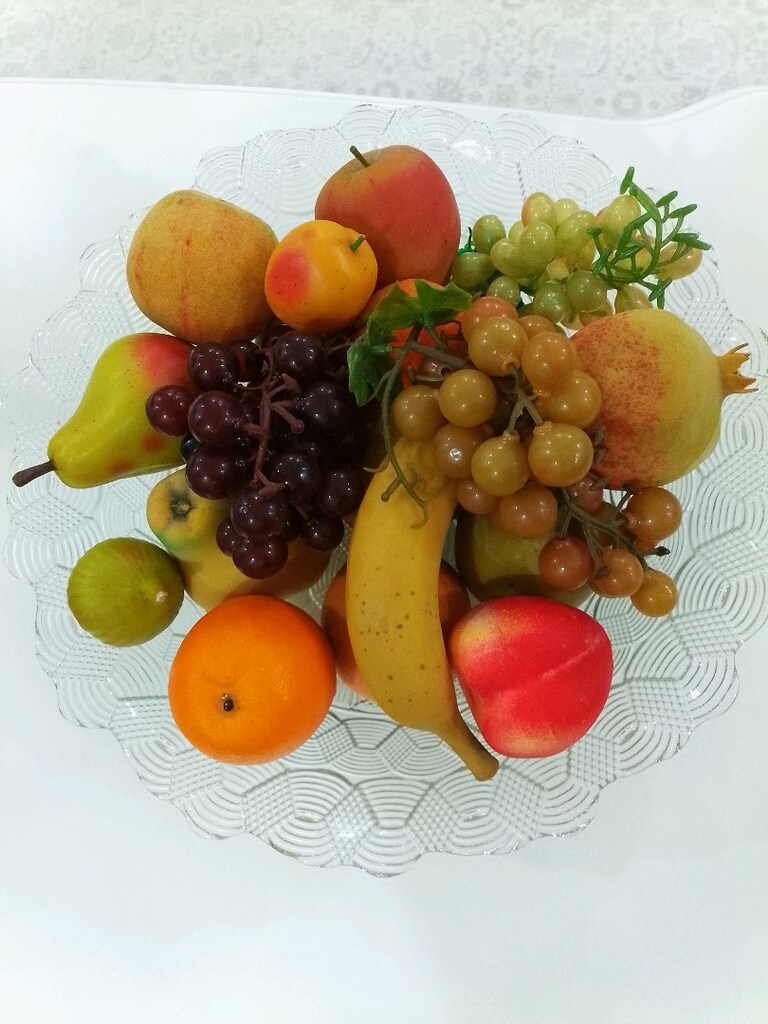 20adet kaliteli yapay meyveler ve38 cmcam kaseyle birlikte - 5