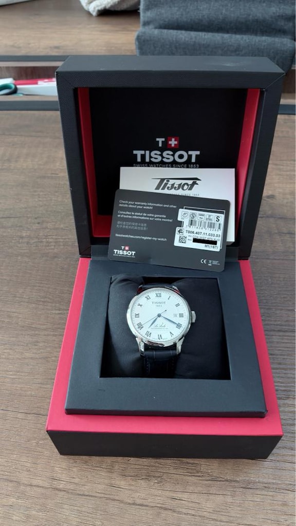 Tissot Le Locle 20th Anniversary 39.3mm Yedek Deri Kayışlı - 2