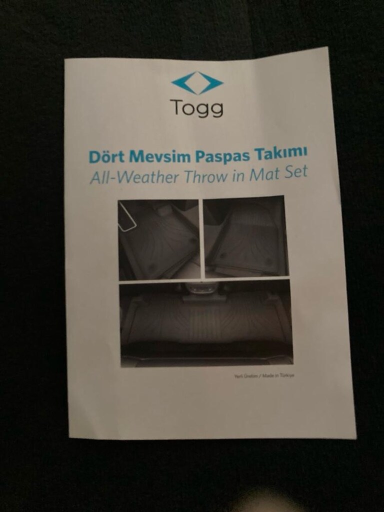 TOGG ORJİNAL HALI PASPAS - 5