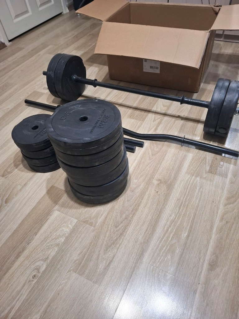 70 KG DAMBIL HALTER AĞIRLIK FİTNESS SETİ - 2