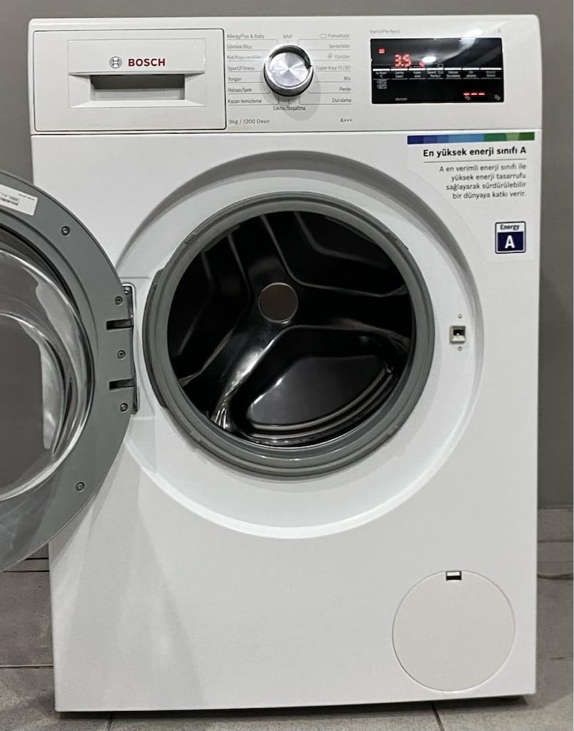 Bosch 9 Kg 1200 Devirli İnverter A+++ Serie 6 Çamaşır Makinesi - 2