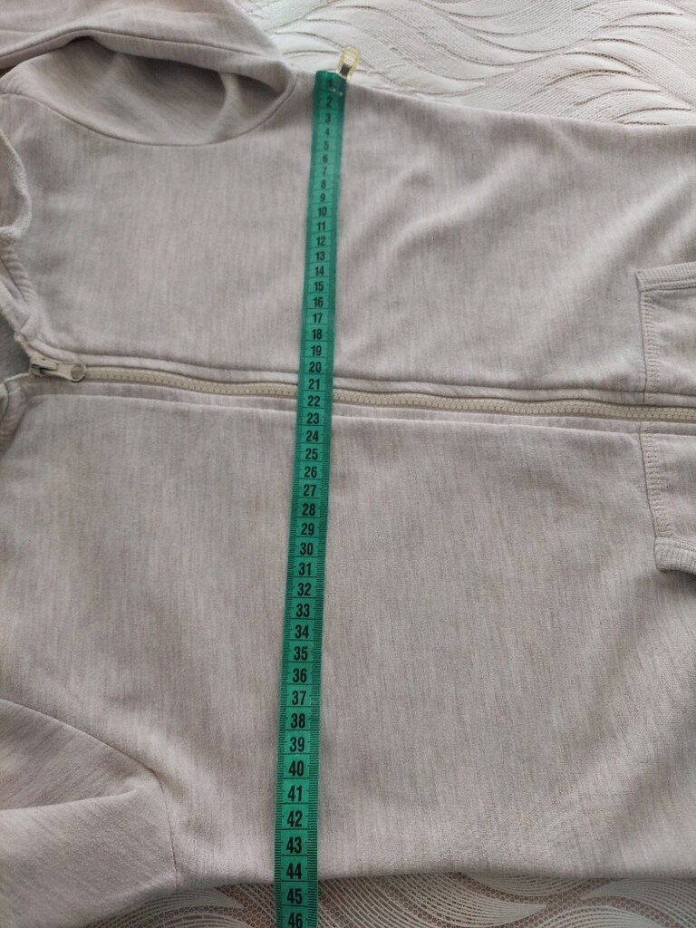 LCW ekru melanj Kapüşonlu Sweatshirt-hırka - 7
