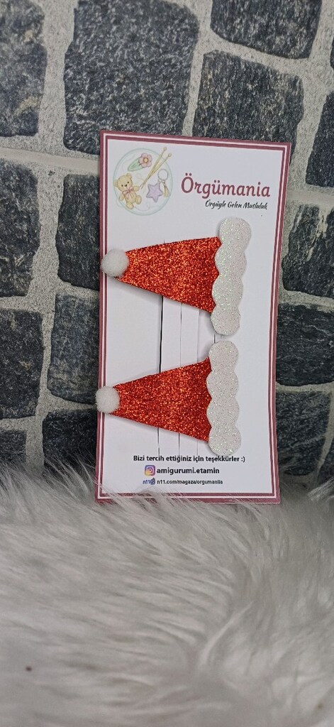 çıtçıtlı toka yılbaşı tokası - 3