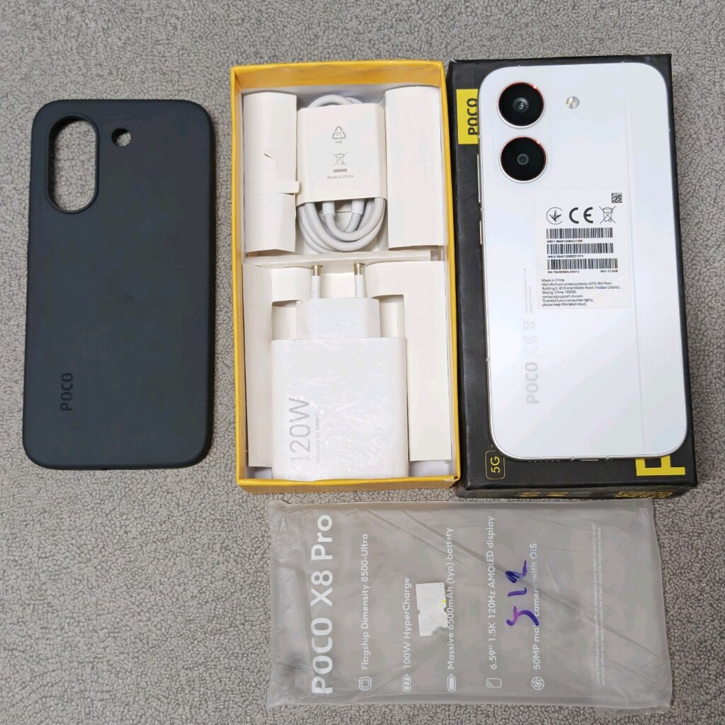 poco x8 Pro 512 çift hat server kayıtlı ömürlük global Avrupa - 4
