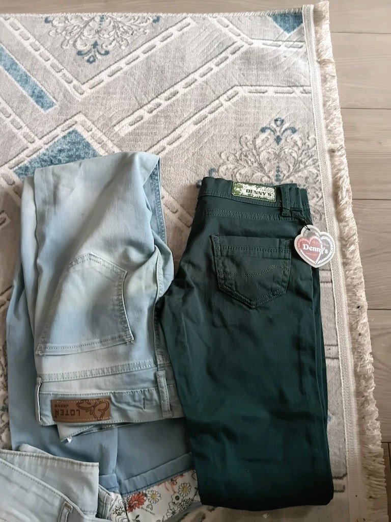 genc kiz pantolonlari hepsi sifir etiketleri üzerinde - 7