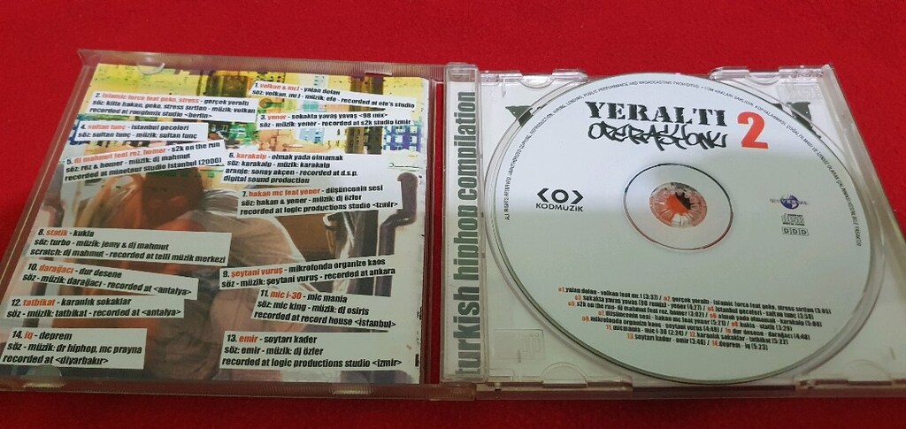 TürkçeRap CD Albümü "çikiz yok" - 2