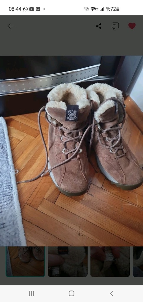 kadın bot 39 numara..timberland