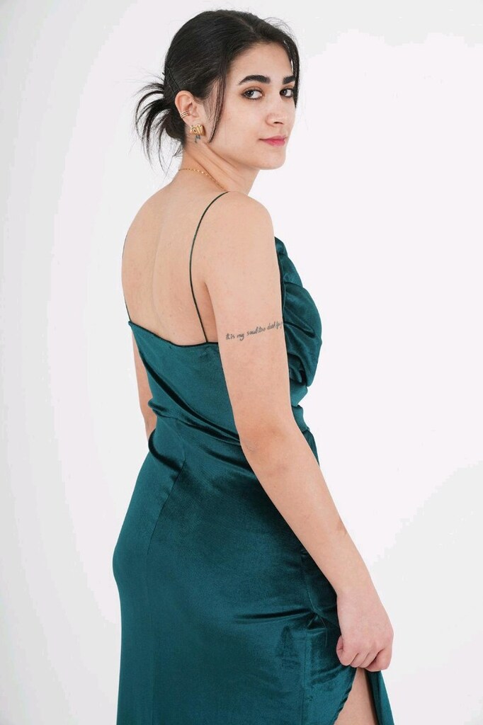 inci kadife abıye arvenmoda ürünü M, L, XL bedenler mevcuttur - 2