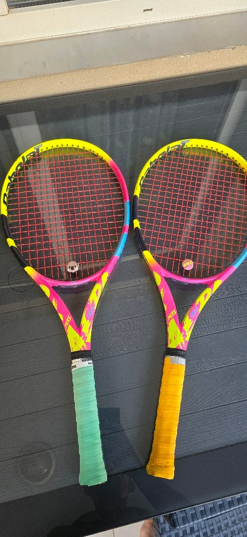 2 ADET babolat pure aero rafa 290gr L2 100 kafa - 4