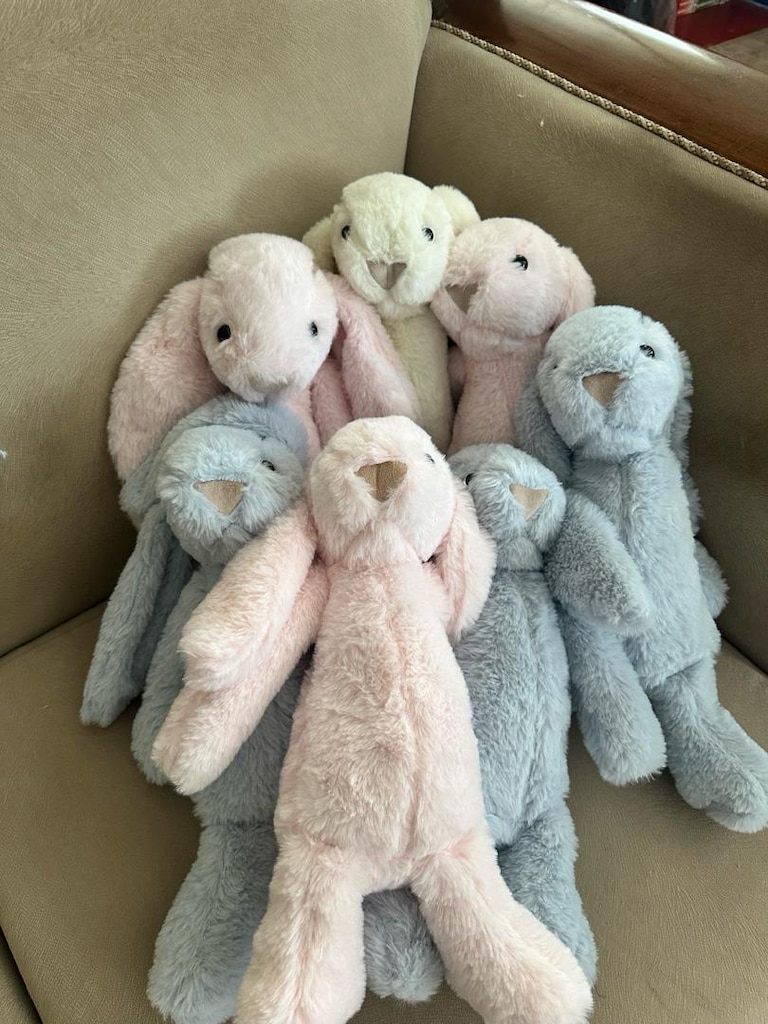 TOPTAN UYKU ARKADAŞI PELUŞ TAVŞAN 34cm - 14