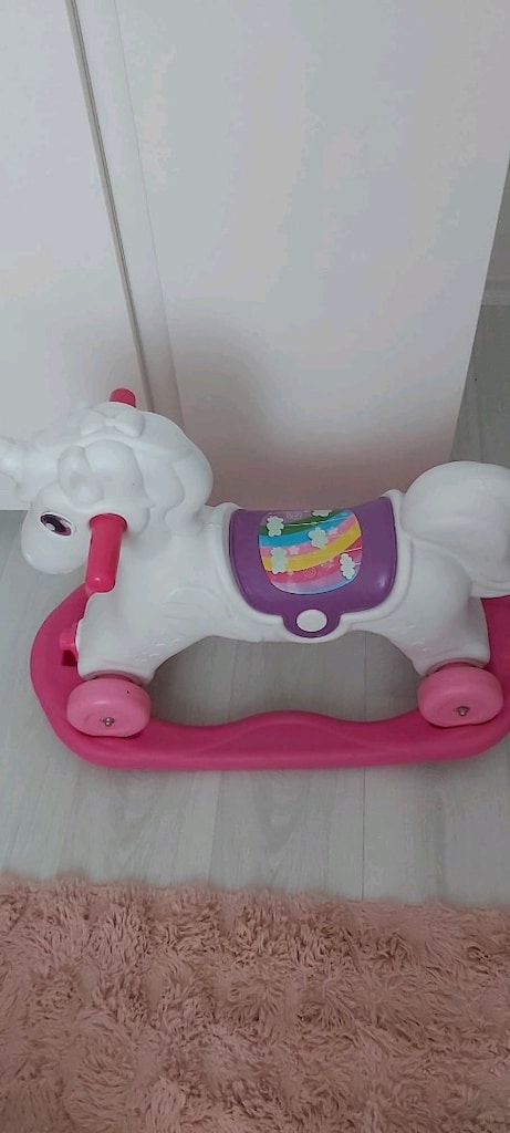 Unicorn oyuncak sallanan at - 4