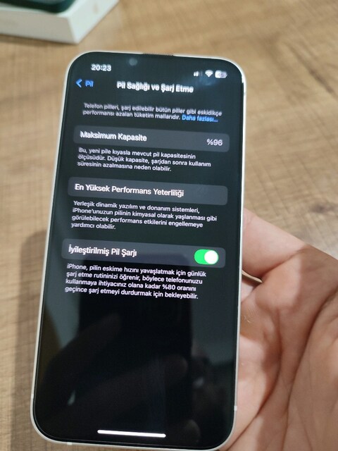 ı phone 13 sıfır ayarında