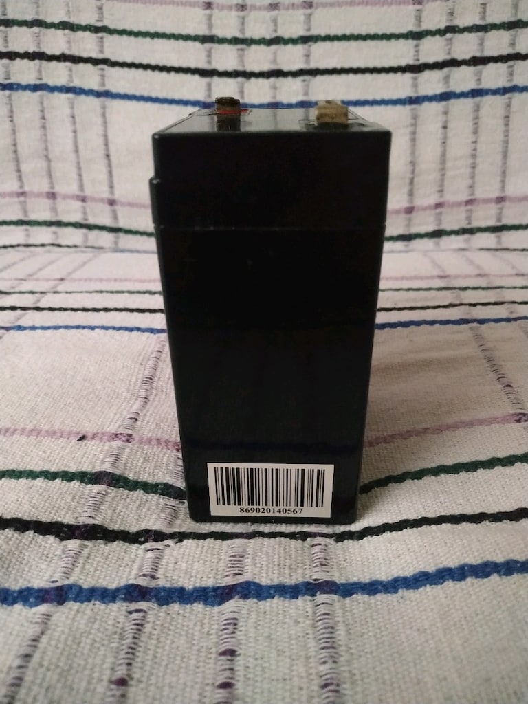 6v ışıldak aküsü - 2
