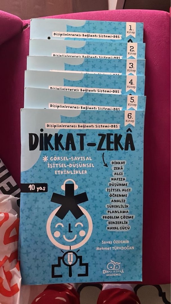 Anasınıfı seviyesi okul öncesi egzersiz kitabı beş adet