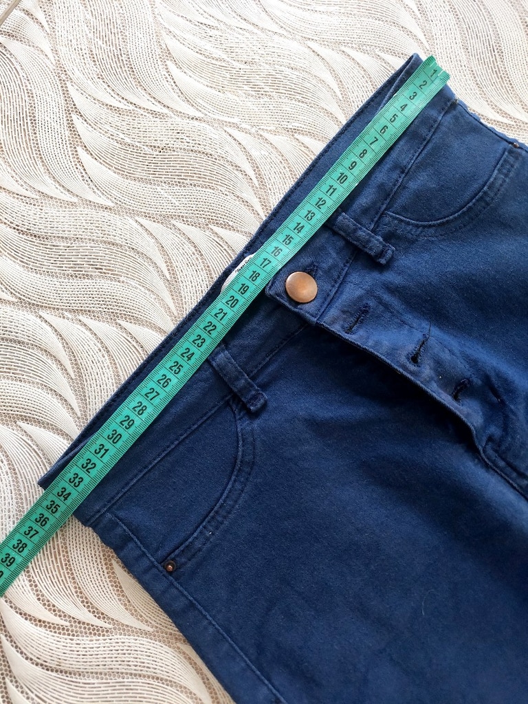 QUEEN denim model lycralı skinny pantolo - 11