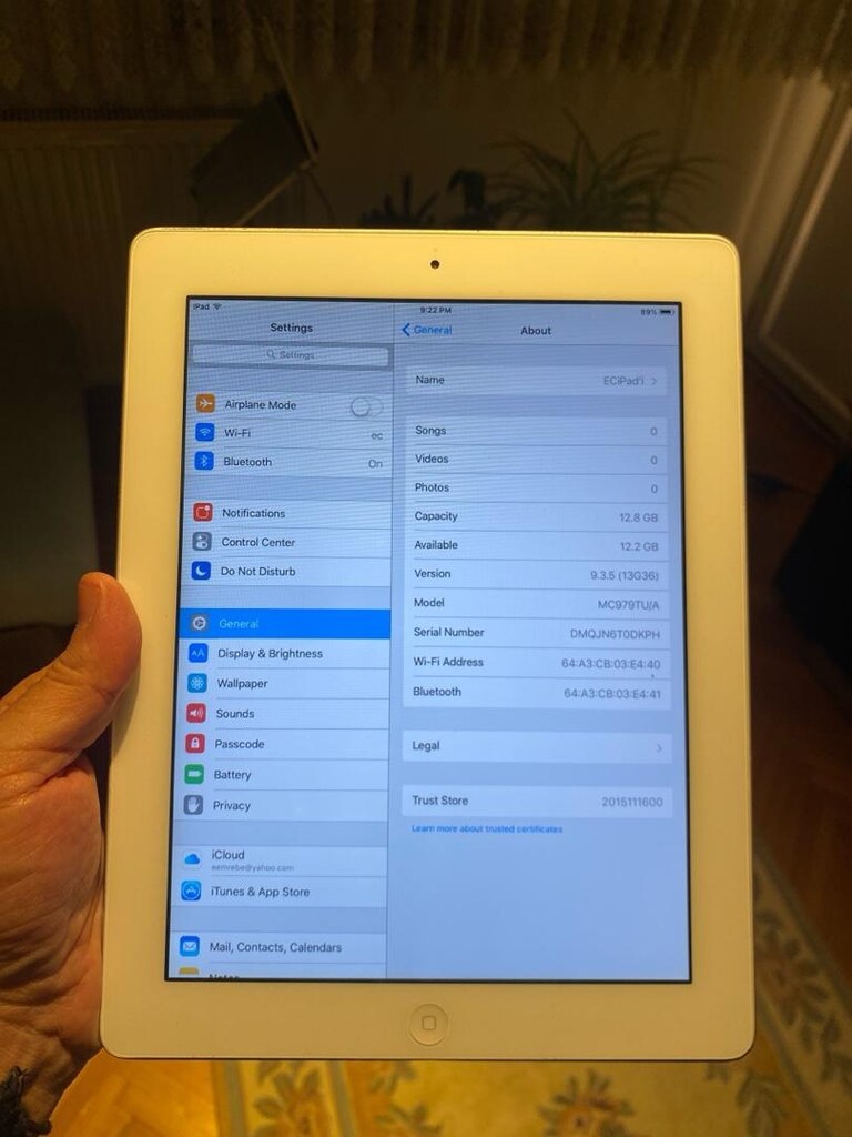 ipad 2 16GB A1395 - 2