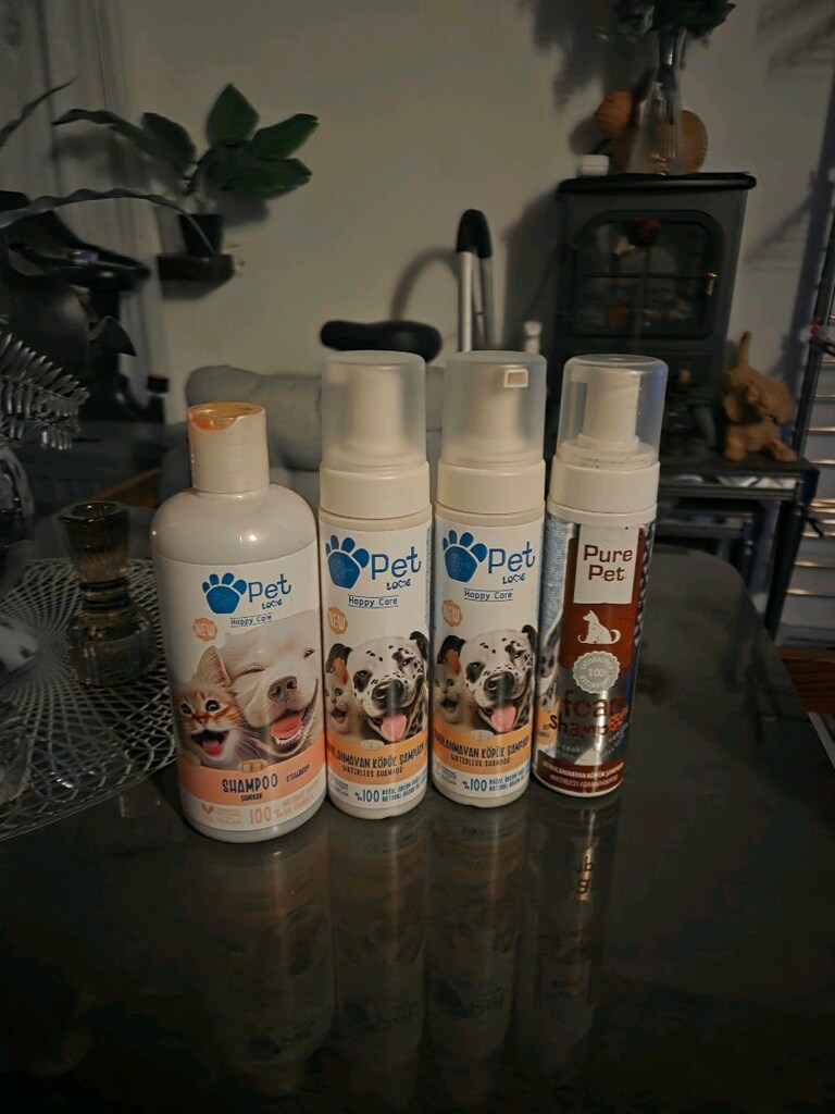Kedi Köpek Eşyaları Şampuan Bakım Set - 2