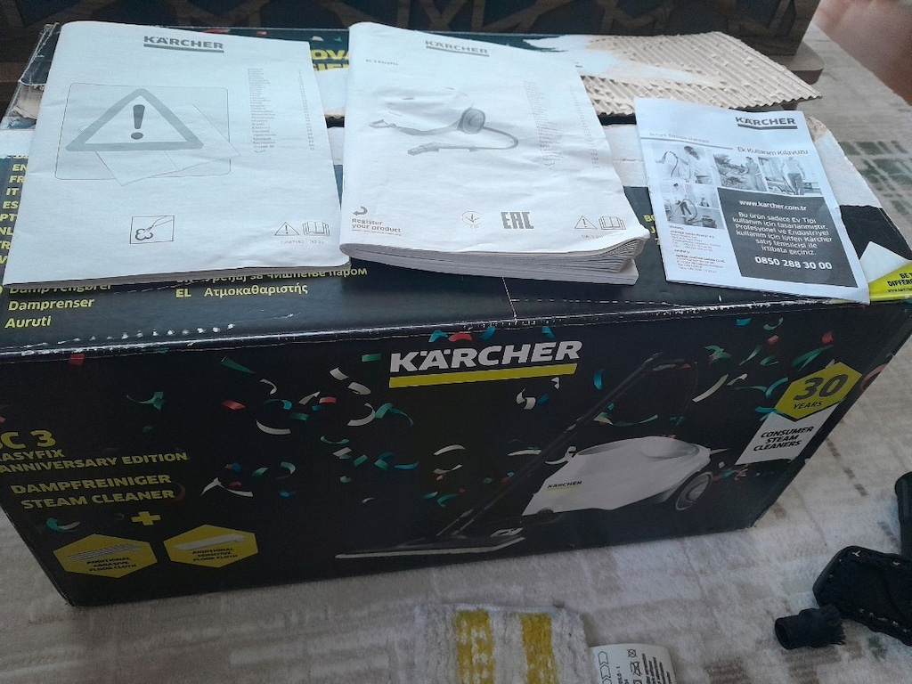 BUHARLI TEMİZLEYİCİ KARCHER SC 3 EASYFIX ANNIVERSARY EDITION - 5
