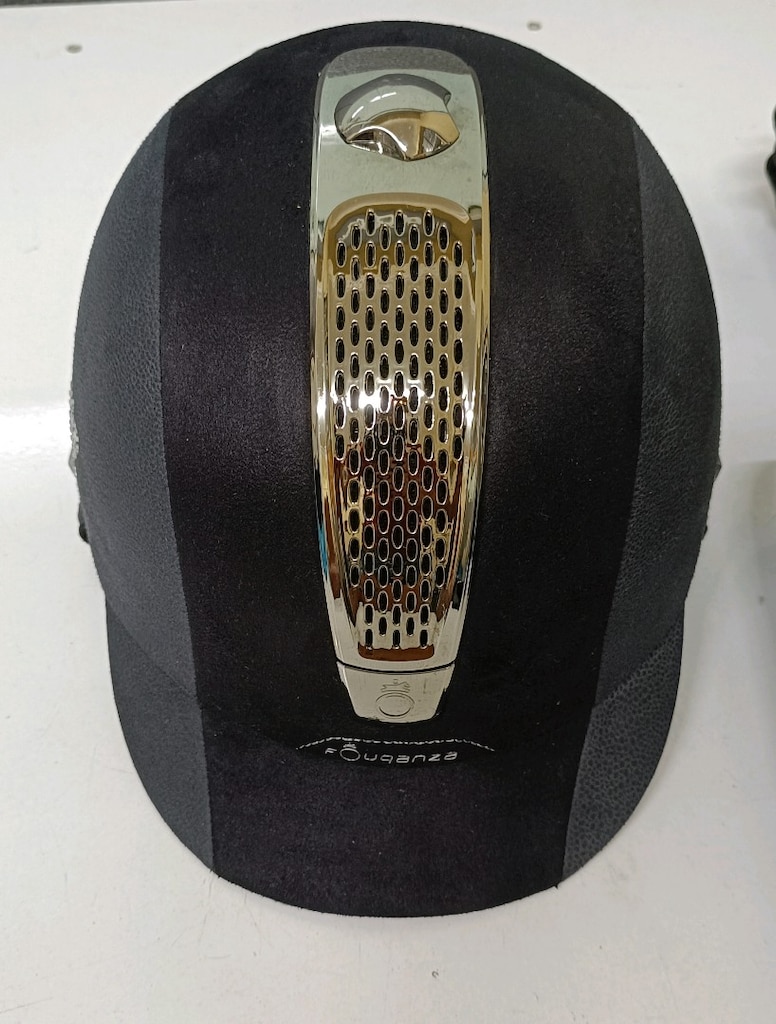 FOUGANZA C700 Binici Kaskı 53CM SIFIR AYARINDA