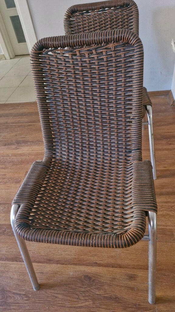 rattan sandalye - 9