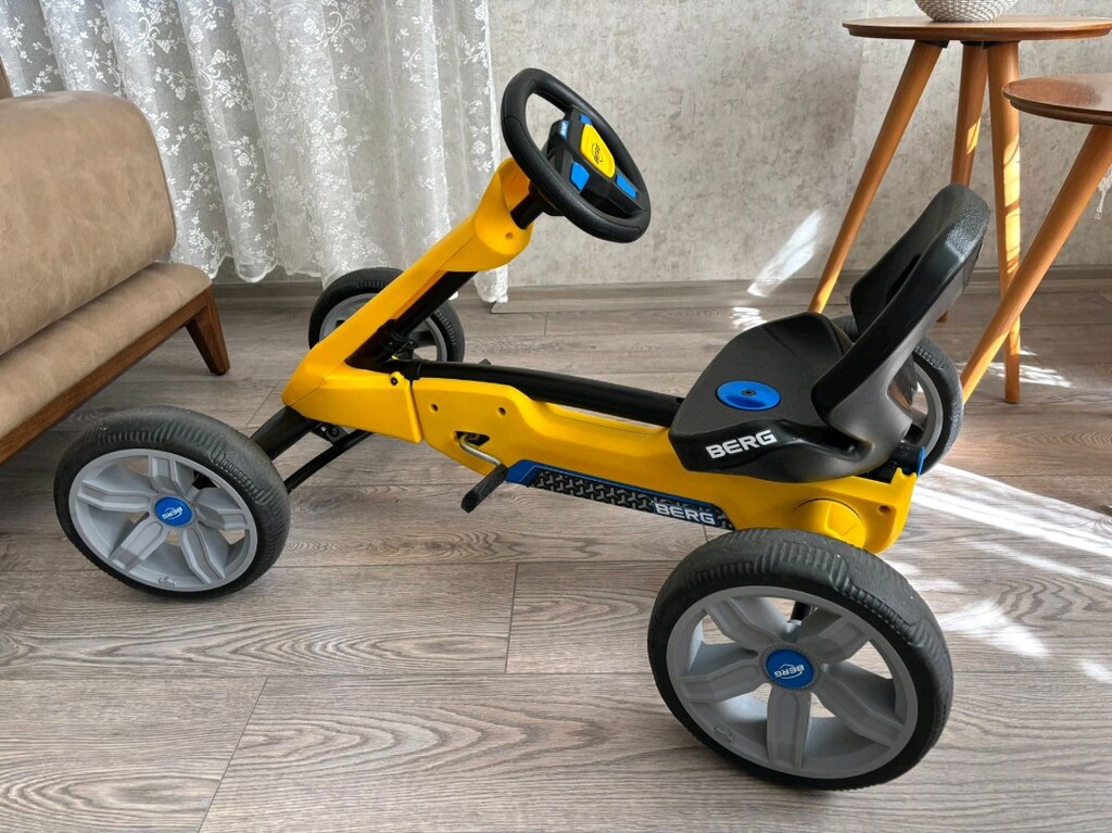 BERG Reppy Racer pedallı go-kart modeli 2 ile 6 yaş arası çocuk uyumlu - 9