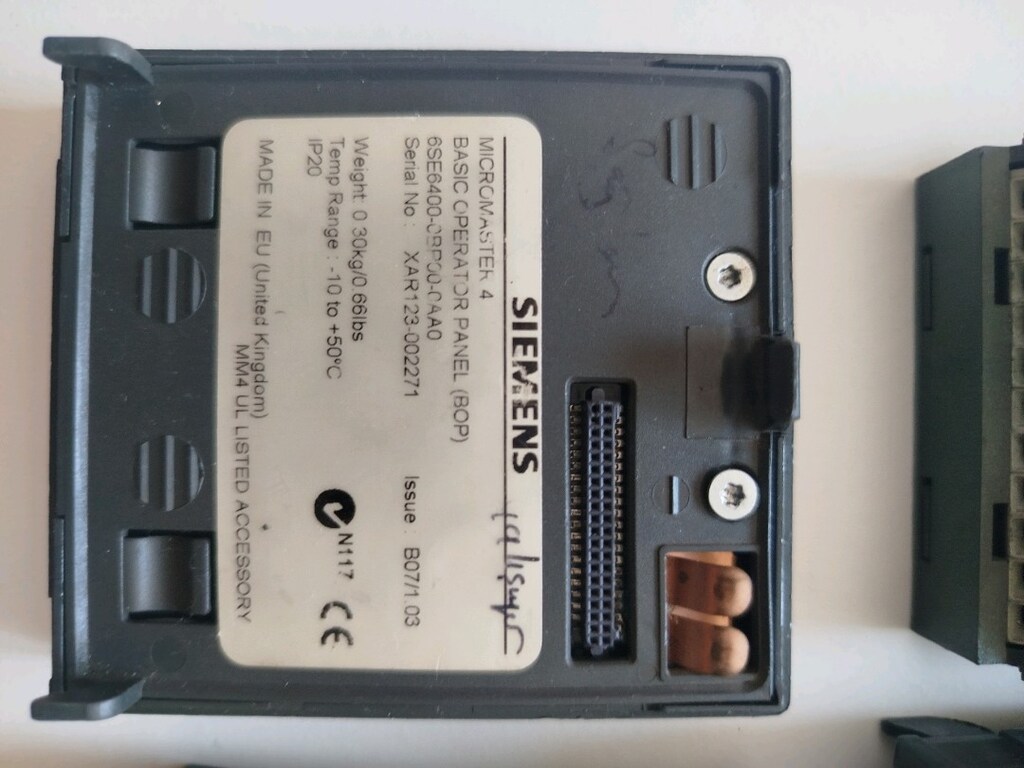 Siemens microstar sürücü paneli ve modülü - 5