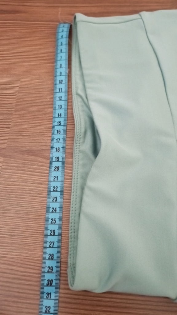 Mint Yeşili Esnek Spor Tayt - 8