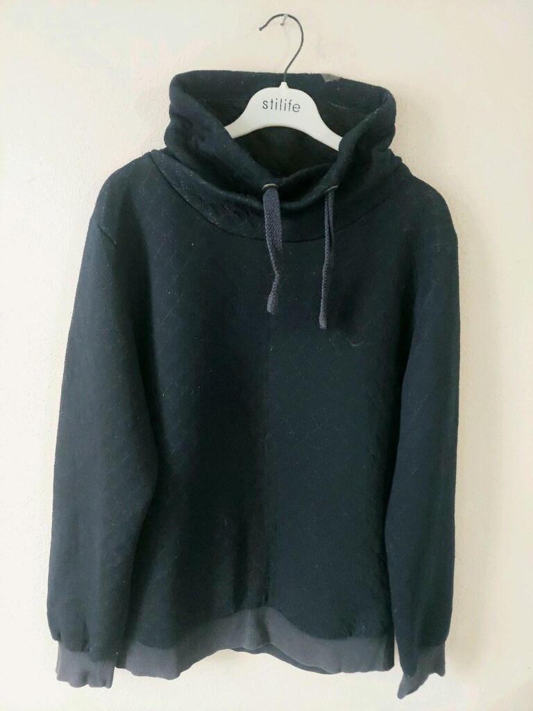 CAZADOR ip büzgülü balıkçı yaka sweatshirt