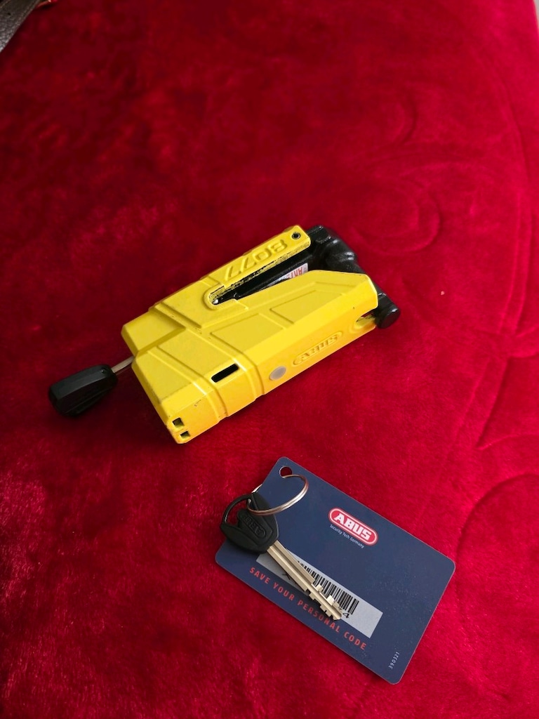 Abus Zincir ve disk Kilit - 2