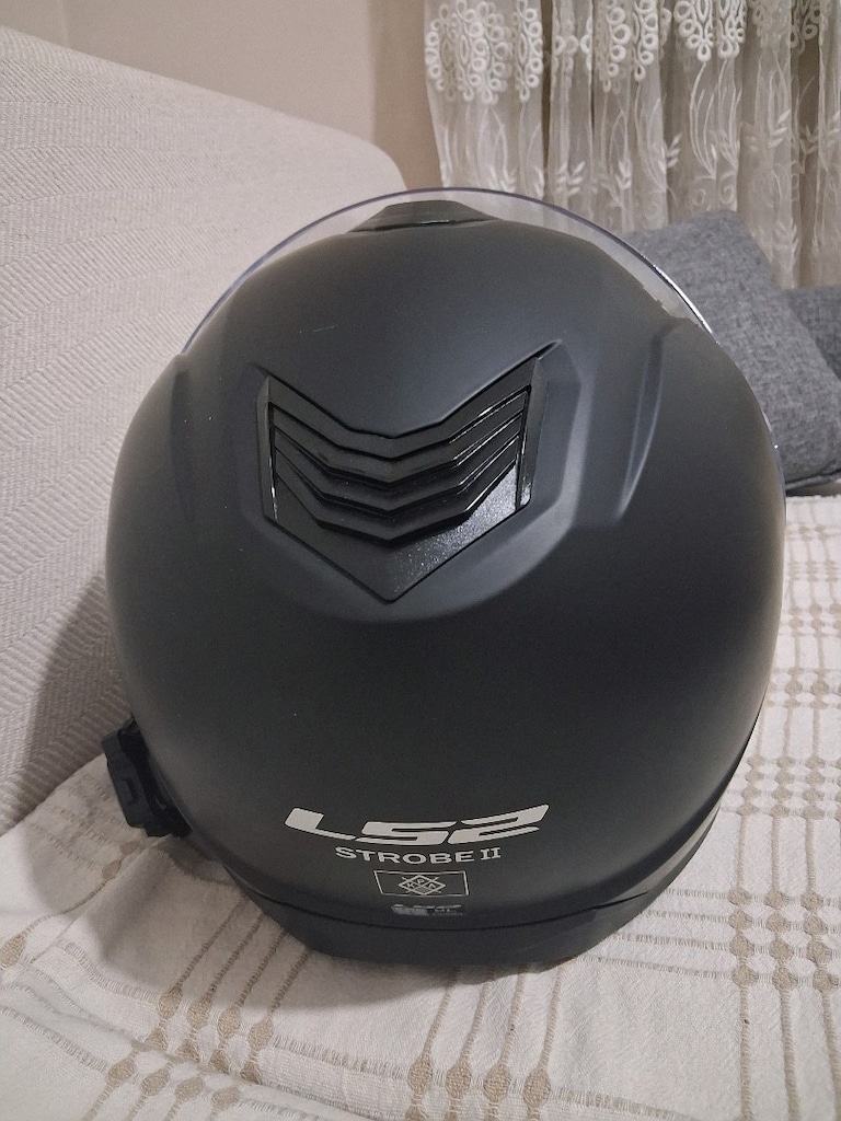 LS 2 STROBE 2 ÇENE AÇILIR KAPANIR KASK - 3