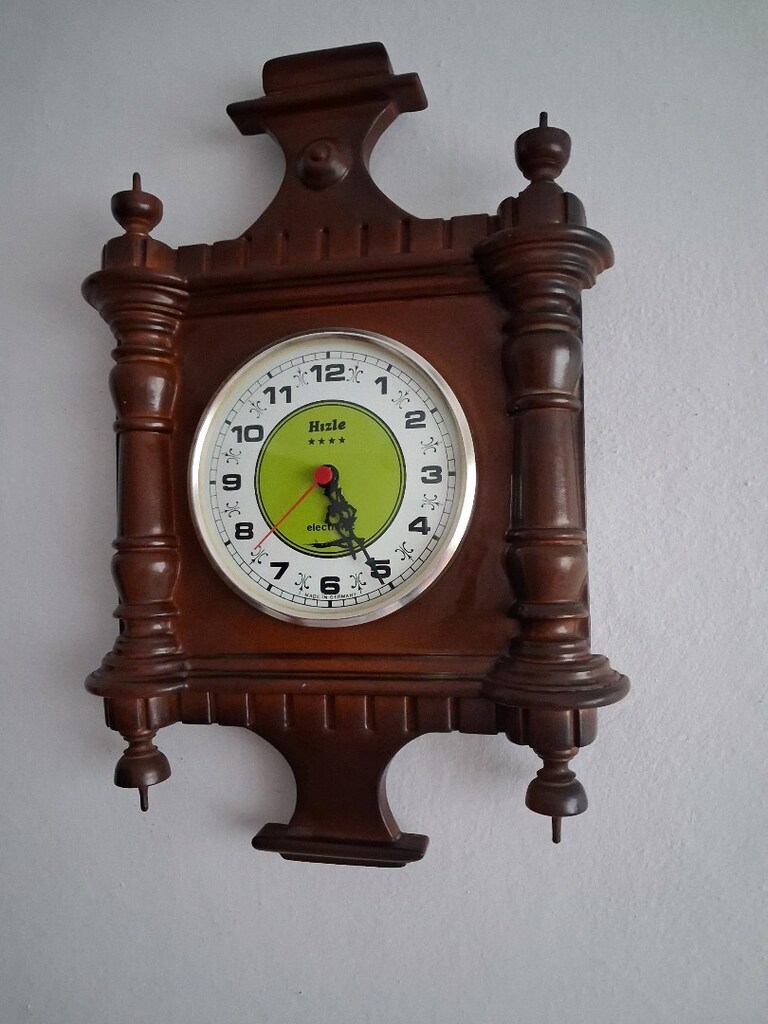 ALMAN Orjinal Pilli Duvar Saati KUSURSUZ - 2