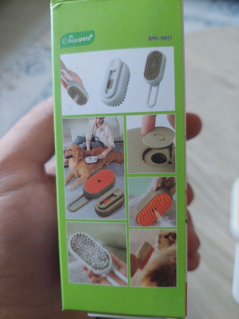 Kiwi Pets Şarjlı Buharlı Evcil Hayvan Tarağı - 4